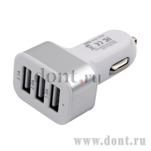  Cablexpert MP3A-UC-CAR17 (3xUSB - 2.1A)