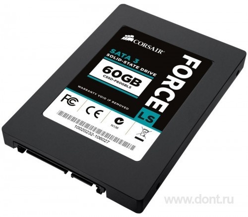   Corsair 60GB Force LS Series SSD SATA3 2.5 (CSSD-F60GBLS)