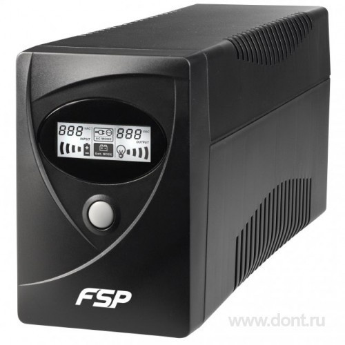   FSP VESTA450 Line interactive, 450VA/240W, LCD, IEC x4, RS232, RJ11, Black