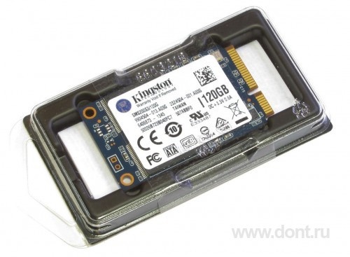   Kingston 120GB mSATA SSD (SMS200S3/120G) mini-SATA