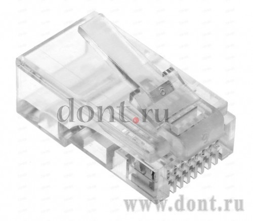         RJ-45 8P8C (PLUG3UP6/10)   .5 (   ) 10