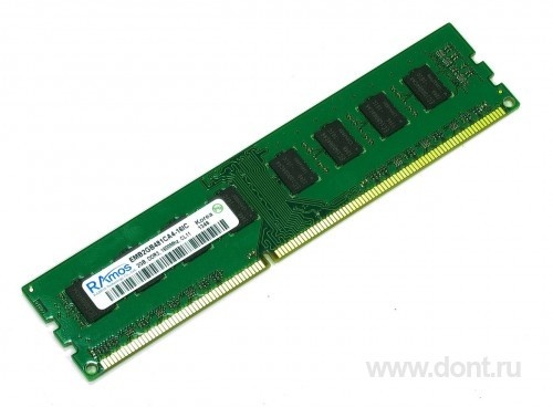   RAmos 2GB 1600MHz DDR3 EMB2GB481CA4-16IC