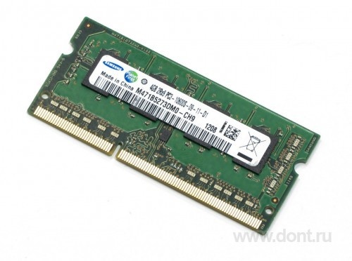   Samsung  M471B5273CH0-CH9 SODIMM 4GB 1333MHz DDR3