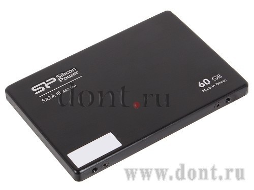   Silicon Power 60GB Slim S60 SSD SATA3 2.5 SP060GBSS3S60S25