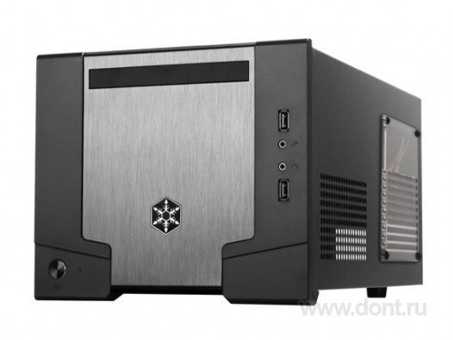  Silverstone SUGO SG07B-W black window 600W (12V@46A, 80plus bronze) Mini-ITX/DTX