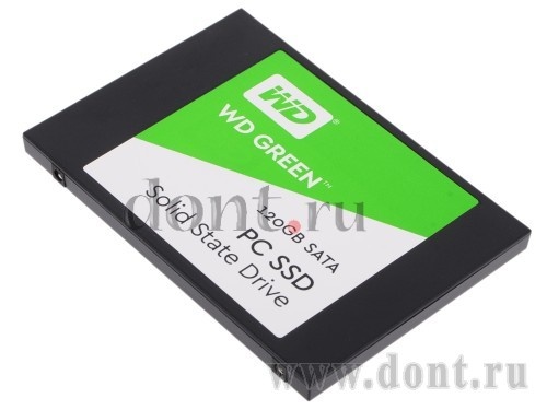   Western Digital 120GB WDC GREEN SSD SATA3 2.5 WDS120G1G0A