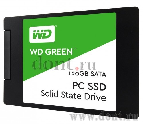   Western Digital 120GB WDC GREEN SSD SATA3 2.5 WDS120G2G0A