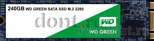   Western Digital 240GB WDC GREEN SSD SATA3 (m.2 2280) WDS240G2G0B