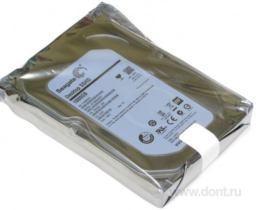 3,5 Seagate 1TB SSHD ST1000DX001 8GB MLC, 64MB, SATA3